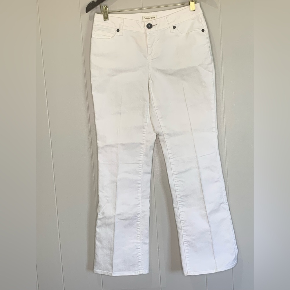 Women’s white Coldwater Creek jeans size 6p